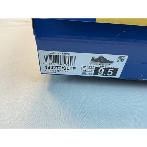 Skechers Hands Free Ladies Sneaker Slip Ins Size 9.5 Slate/Pink - Picture 8 of 8